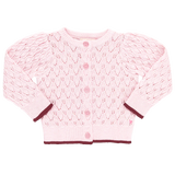 Girls Constance Sweater || Light Pink