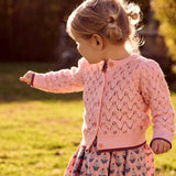 Baby Girls Constance Sweater || Light Pink