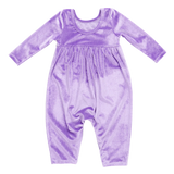 Baby Girls Velour Steph Jumper || Lavender