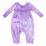 Baby Girls Velour Steph Jumper || Lavender