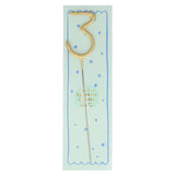 Sparkler Number Candles || Gold