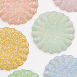 Reusable Bamboo Fiber Plates || Floral