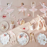 Ballerina Plates || Pack of 8