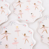 Ballerina Plates || Pack of 8