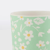 Reusable Bamboo Fiber Cups || Floral