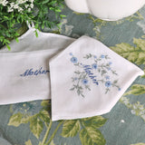 Mother Embroidered Envelope Hankie