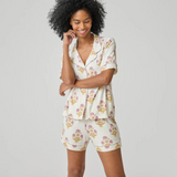 Women's Short PJ Set || Lavender Dandelion