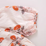 Girls Evelyn Dress || Cloud Bouquet Floral