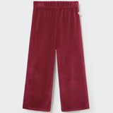Girls Organic Cotton Velour Pants