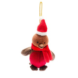 Knitted Ornament || Robin with Hat & Scarf