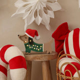 Little Lights Mini Holiday Puppy Lamp || Christmas Snowflake