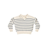 Collared Sweater || Stripe