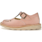 Rosie T-bar Shoe || Blush Pink Patent Leather
