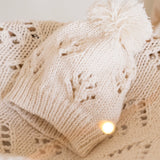 Knitted Beanie || Natural