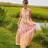 Womens Marilyn Dress || Gilded Floral Mix