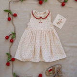 Crochet Collar Dress || Red Dot Cherry