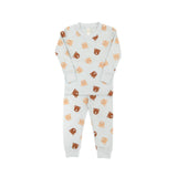 Pima Cotton Pajama Set || Light Blue Bears