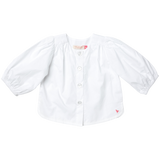 Girls Brooke Top || White