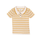 Arthur Top || Natural & Marigold