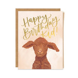 Greeting Card || Birthday Goat