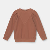 Organic Fleece Sweatshirt || Brown