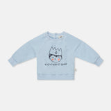 Fleece Baby Sweatshirt New Hero || Blue