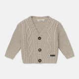 Cable Knit Cardigan || Ivory