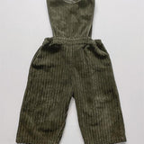 The Vintage Corduroy Jumpsuit || Olive