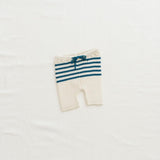 Heritage Knit Short || Ocean Stripes