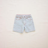 Vintage Short || Crab Embroidery