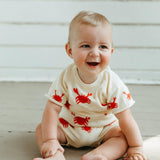 Playdate Romper || Crabs