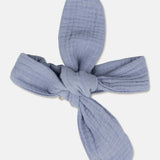 Gauze Baby Bow Hairband || Sky Blue
