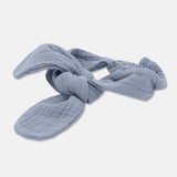 Gauze Baby Bow Hairband || Sky Blue