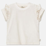 Ruffle Baby T-Shirt || Ivory