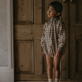 The Gingham Bodysuit || Bronze Gingham