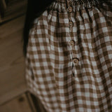 The Gingham Bodysuit || Bronze Gingham