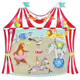 Die-Cut Circus Tent Placemat || Set of 12