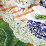 Die-Cut Greenhouse Hare Placemat || Set of 12