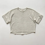 The Oversized Terry Top || Ecru