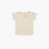 Pointelle Tee || Natural