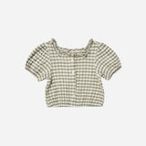 Dylan Blouse || Gingham