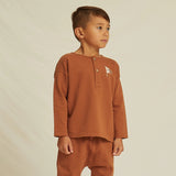 Henley Sweatshirt || Flag