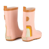 Natural Rubber Boots || Rainbow Shell