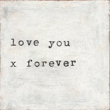 Love You X Forever Print