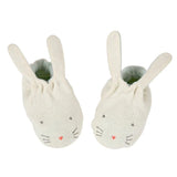 Bunny Baby Booties || Mint