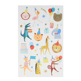 Animal Parade Tattoo Sheets