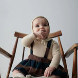 Organic Plaid Baby Bloomers || Brown