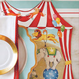 Die-Cut Circus Tent Placemat || Set of 12