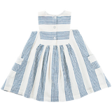 Courtina Dress || Navy & White Stripe