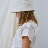 Ruffle T-Shirt || Ivory